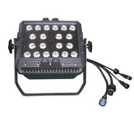 20PCS 15W RGBWA 5 في 1 في الهواء الطلق بقيادة ضوء الاسمية IP65 الاسمية الخفيفة لمرحلة في الهواء الطلق