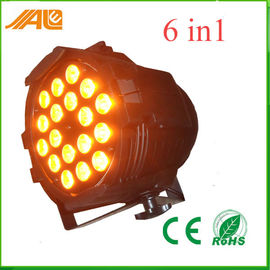 18PCS 15W RGBWA الأشعة فوق البنفسجية 6in1 المرحلة بقعة ضوء للترفيه الأحداث