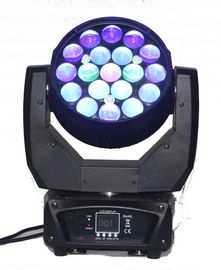 التكبير غسل دي جي نقل أضواء رئيس 19PCS 12W سبائك الألومنيوم 16CH 12CH
