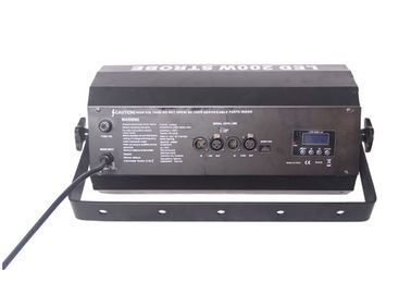 استوديو 200W DMX اللون الأبيض بقيادة ستروب الخفيفة 4PCS 50W السلطة العليا