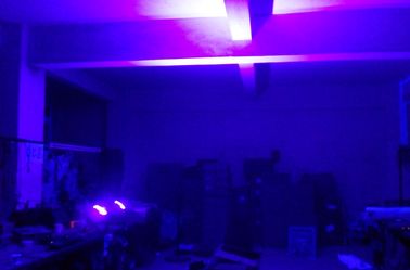 أحداث PAR LED يمكن أن الصمام الاضواء ضوء الأشعة فوق البنفسجية 36 × 3W DMX الأشعة فوق البنفسجية الأسود