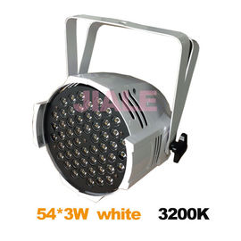 الدافئة الأبيض بقيادة الاسمية يمكن الضوء بقيادة الاسمية 64 أضواء المسرح 3200K 54PCS 3W
