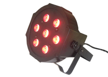 7PCS 10W 4 في 1 رباعية قاد الاسمية هل يمكن أضواء 110V-240V الصوت السيارات النشطة