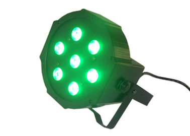 7PCS 10W 4 في 1 رباعية قاد الاسمية هل يمكن أضواء 110V-240V الصوت السيارات النشطة