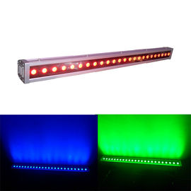 IP65 للماء 24x4w RGBW 4IN1 أدى الجدار غسل ضوء للديسكو DMX512