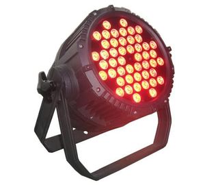 أدى 48pcs 3w Rgb في الهواء الطلق Par أدى 64 المرحلة دي جي أضواء سبائك الألومنيوم