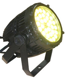 36PCS 3W RGB 3 in1 وDMX الاسمية يمكن أن تضيء في الهواء الطلق المرحلة إضاءة لحفل الزفاف ديكور