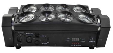 8PCS 10W كري العنكبوت شعاع نقل رئيس ضوء المرحلة ديسكو الإضاءة