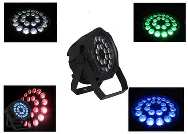 السلطة العليا في الهواء الطلق الصمام الخفيفة الاسمية 24 * 10W المرحلة نوادي عرض DJ DMX RGBW