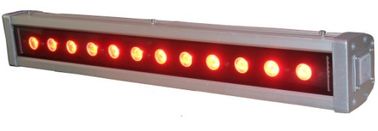 12p جيم 4W RGBW الخطي أدى الجدار غسالة الضوء أدى الجدار غسالات DMX512 4 / 8CH
