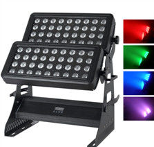 72PCS RGBW 4 في 1 10W IP65 السلطة العليا الصمام ضوء الفيضانات للبناء