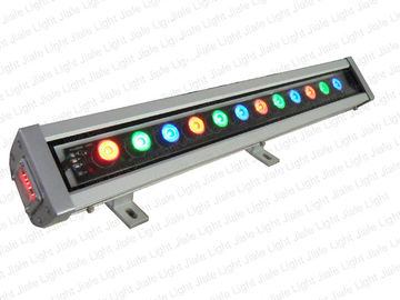 12p جيم ماء 1W أدى الجدار غسل ضوء DMX512 عالية السطوع الألومنيوم
