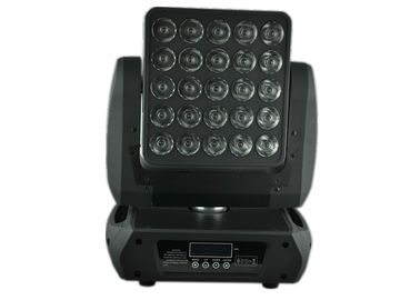 أعلى 1 شقة 25 × 12W العليا التجويف كري الأمريكي، RGBW اللون خلط أضواء LED رئيس نقل رئيس الخفيفة / ساحة DJ نقل