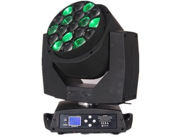 19PCS المرحلة إضاءة شعاع دي جي تتحرك أضواء رئيس AC 110-240V 50-60HZ