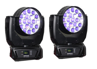 المرحلة صغيرة الإضاءة 19 * 12W شعاع LED نقل رئيس ضوء / LED بقعة رؤساء نقل