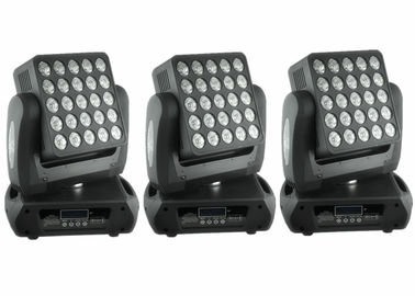 أعلى 1 شقة 25 × 12W العليا التجويف كري الأمريكي، RGBW اللون خلط أضواء LED رئيس نقل رئيس الخفيفة / ساحة DJ نقل