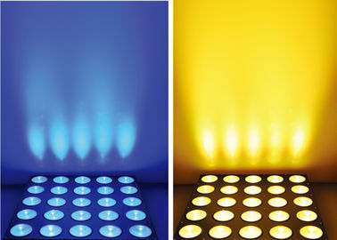 ارتفاع التجويف DJ المرحلة الأنوار 25PCS RGB 3 في 1 إضاءة لوحة الصمام مصفوفة