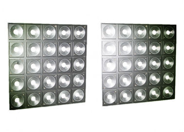 ارتفاع التجويف DJ المرحلة الأنوار 25PCS RGB 3 في 1 إضاءة لوحة الصمام مصفوفة
