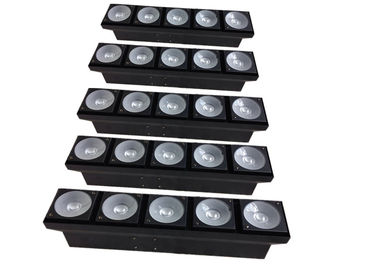 محفظة 5pcs RGBW الصمام مصفوفة الإضاءة 200W مع DMX512 بليندر ضوء CE &amp; بنفايات
