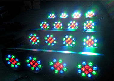 ارتفاع التجويف DJ أضواء المسرح، المسرح المهنية الإضاءة 48PCS X 3W 144W بقيادة الاسمية يمكن 8CH أضواء بقيادة