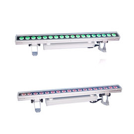 18PCS 15W أدى الجدار غسالة الضوء 9 الفصل IP65 DMX512 للإضاءة خارجية ديكور