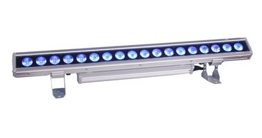 18PCS 15W أدى الجدار غسالة الضوء 9 الفصل IP65 DMX512 للإضاءة خارجية ديكور
