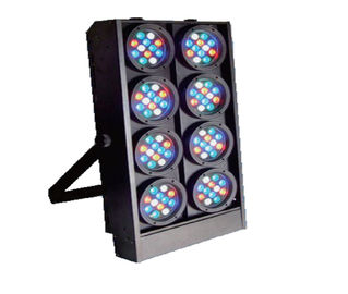 96 * LED 3W DJ المرحلة الأنوار عالية السطوع RGBW أضواء ديسكو يبدو بالموقع
