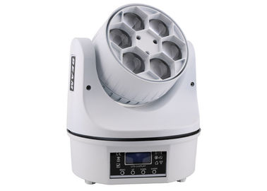 6 X15w RGBW النحل نقل رئيس بقيادة ديسكو ضوء عالية السطوع 110 - 240V الصوت Actived