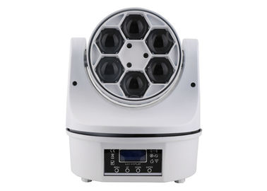 6 X15w RGBW النحل نقل رئيس بقيادة ديسكو ضوء عالية السطوع 110 - 240V الصوت Actived