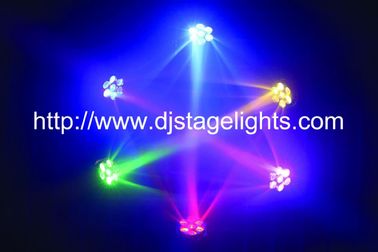7 X15W ليد متحرك رئيسي ضوء حزمة موجية رغبو لاسلكي DMX512 ليد عرض ضوء