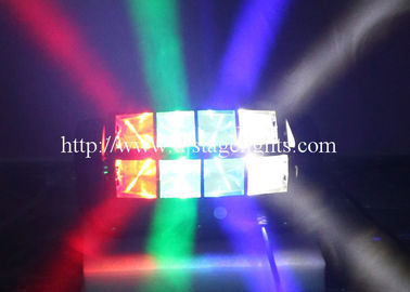 8 × 10 W ليد متحرك رئيسي مرحلة ضوء 80 W رغبو عنكبوت حزب إنارة