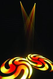 60W / 30W / 10W ليد متحرك رئيسي ضوء 7 لون مصغر ليد ديسكو ضوء