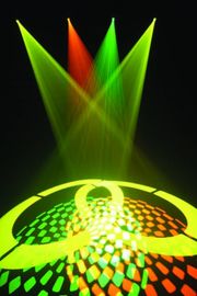 60W / 30W / 10W ليد متحرك رئيسي ضوء 7 لون مصغر ليد ديسكو ضوء