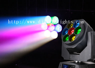 7 قطع نقل رئيس DJ المرحلة الأنوار الديكور مع رئيس DMX 200W LED شعاع نقل