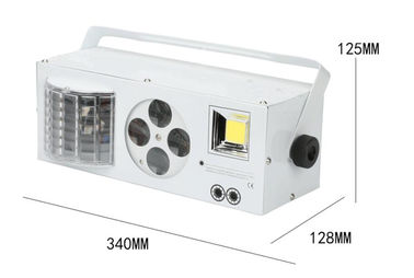 ملون 4 in1 تأثير الليزر ستروب المصباح AC100 - 240V 40W