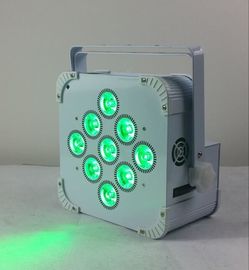 180W 9 LED اللاسلكية بطارية مسطحة الاسمية الخفيفة ، تعمل بالبطارية قيادة ضوء المرحلة