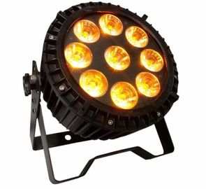 6 / 10CH 110 - 240V LED في الهواء الطلق Par 0 - 100٪ Linear Linear Dimming
