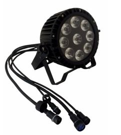 6 / 10CH 110 - 240V LED في الهواء الطلق Par 0 - 100٪ Linear Linear Dimming