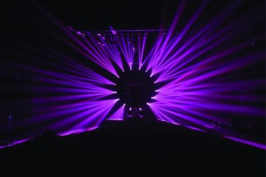 Sharpy 350w 17r Beam Moving Head Light 8 Static Gobos + White For Nightclub