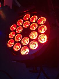18pcs * 15W 6 في 1 RGBWA الأشعة فوق البنفسجية في الهواء الطلق الصمام غسل / ماء أضواء LED الاسمية