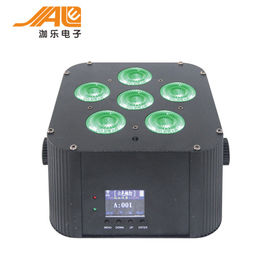 dj ضوء المرحلة بطارية رباعية rgbwa uv 6in1 الاسمية ضوء 6x18 واط بطارية لاسلكية dmx led uplight لحفل الزفاف
