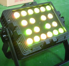 10w rgbw 72pcs في الهواء الطلق غسل الجدار الإضاءة / أدى الجدار غسل ضوء الفيضانات