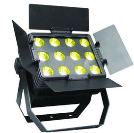 سوبر برايت 12 × 15 واط RGB 3 في 1 DMX Led Wall Washer لعرض المرحلة