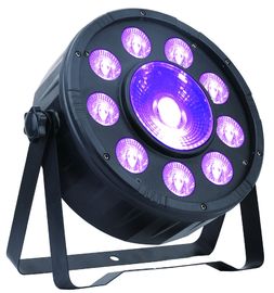 اللون خلط DMX RGB داخلي LED شقة الاسمية الخفيفة 9 * 3W +1 * 30W IP20