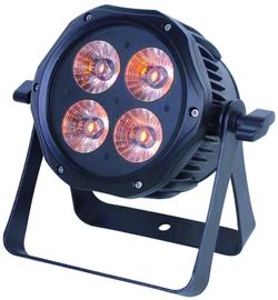 يمكن وضع 4PCS السيارات 40W LED الاسمية أضواء ، 3 في 1 RGB بقيادة أضواء حزب ديسكو