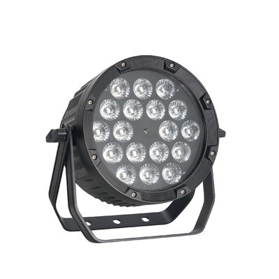 18pcs 12W IP65 مضاد للماء في الخارج LED Par للأحداث RGBWA UV 6in1