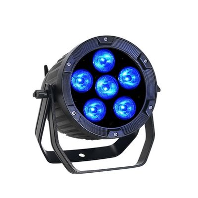 6 قطعة LED Par بطارية ضوء شاشة LCD بطارية مقاومة للماء IRC Par ضوء التحكم عن بعد