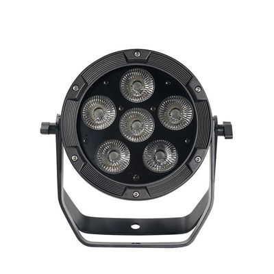 6 قطعة LED Par بطارية ضوء شاشة LCD بطارية مقاومة للماء IRC Par ضوء التحكم عن بعد