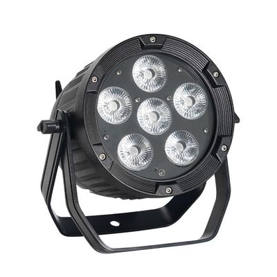 6 قطعة LED Par بطارية ضوء شاشة LCD بطارية مقاومة للماء IRC Par ضوء التحكم عن بعد