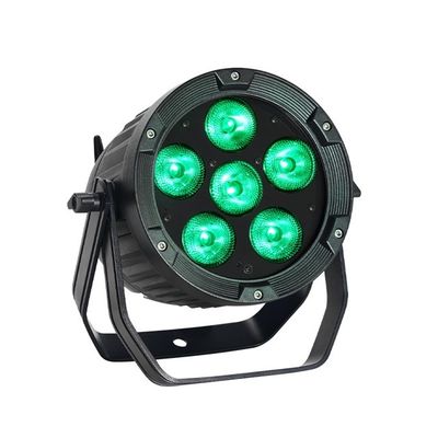 6 قطعة LED Par بطارية ضوء شاشة LCD بطارية مقاومة للماء IRC Par ضوء التحكم عن بعد